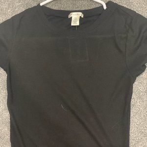 Cute basic black tee
